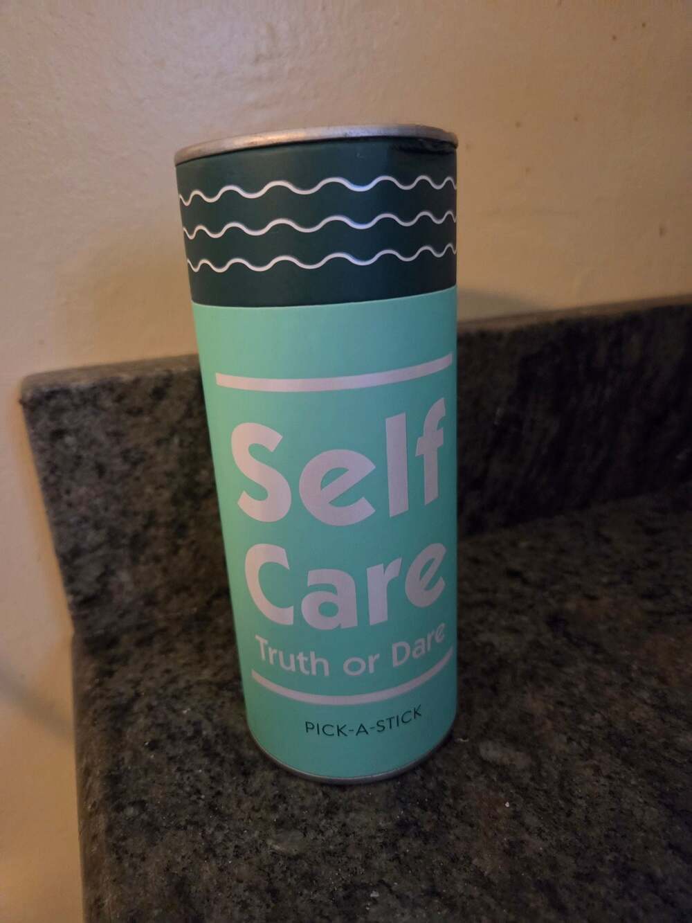 Chronicle Books Self-Care Truth or Dare Pick-A-Stick Game